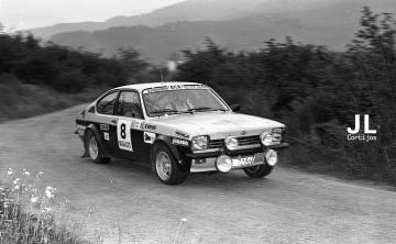 Gabriel Capuz 'Gavi'-Josep Maria Ventura 'Tits' (Opel Kadett GT/E), Rallye Tarragona 1980 (Foto: JAS-José Luis Cortijos)